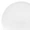 Solid White Organic Round Disposable Plastic Dinner Plates - 10.25" (120 Plates)